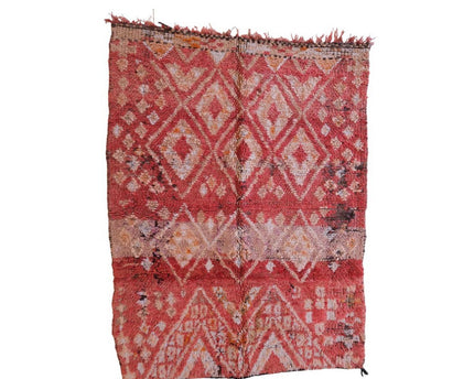 Zuiver wollen Marokkaans Berber-tapijt 120 x 160 cm
