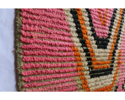Zuiver wollen Marokkaans Berber halkleed 76 x 355 cm