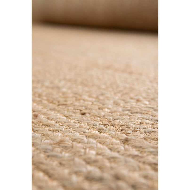 Handgemaakte designermat in Indira Jute