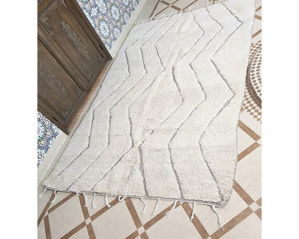 Authentiek Marokkaans Berber vloerkleed wol El Jadida 190 x 292 cm