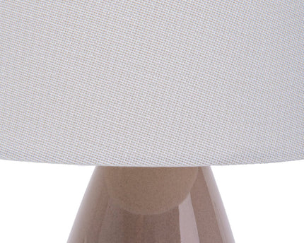 Keramische tafellamp "Carrara" h: 38cm