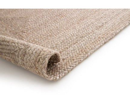 Handgemaakte designermat in Indira Jute