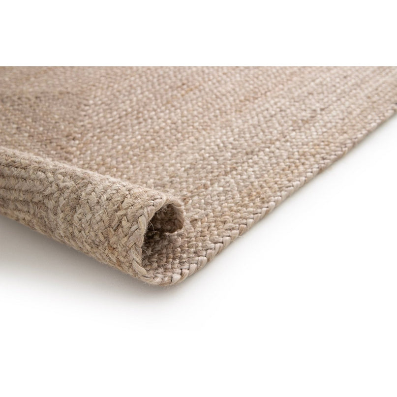 Handgemaakte designermat in Indira Jute