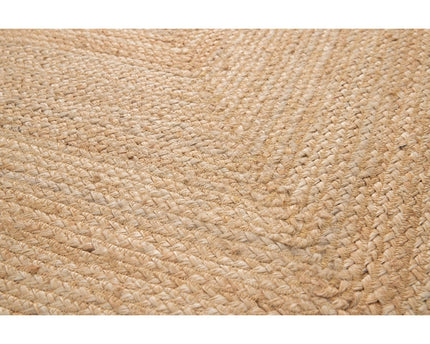 Handgemaakte designermat in Indira Jute