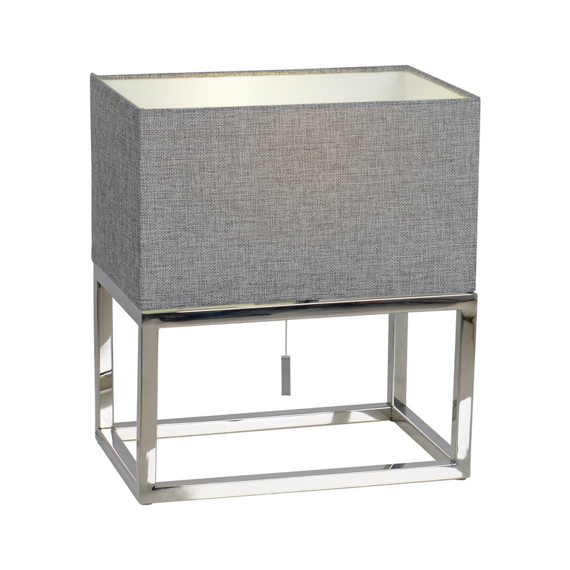 Tafellamp met stoffen kap "Alfa"