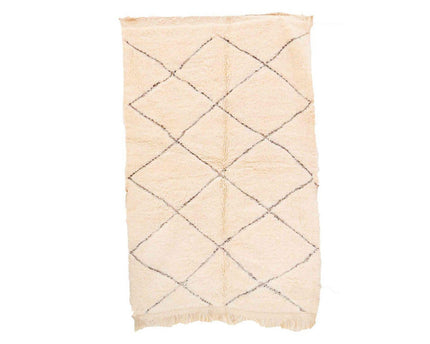 Zuiver wollen Marokkaans Berber-tapijt 144 x 228 cm
