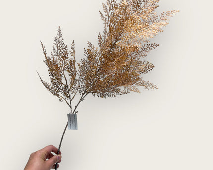 Herfstserie Perzische bladeren | Zijden kunstbloem | Lengte 96cm  1pcs