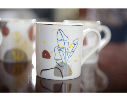390 ml art deco mokken - veel van 4