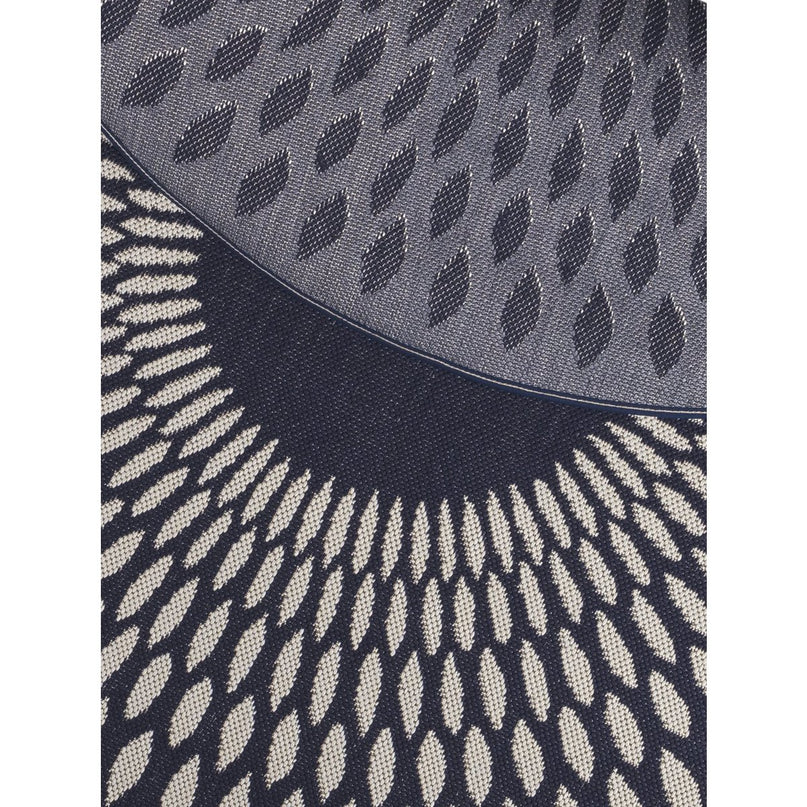 ILLUSION rond vloerkleed voor binnen en buiten