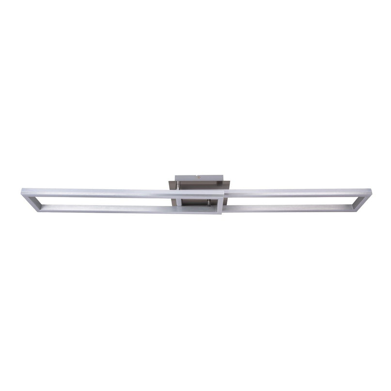 LED CCT-plafondlamp + RGB-backlight "Bantry" met veel functies, 115 cm lang, inclusief afstandsbediening