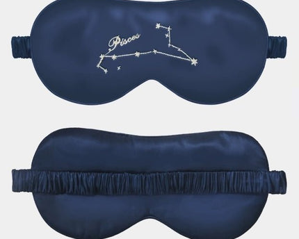 Sterrenbeelden 100% zijden slaapmasker-oversize