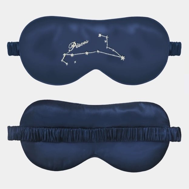 Sterrenbeelden 100% zijden slaapmasker-oversize