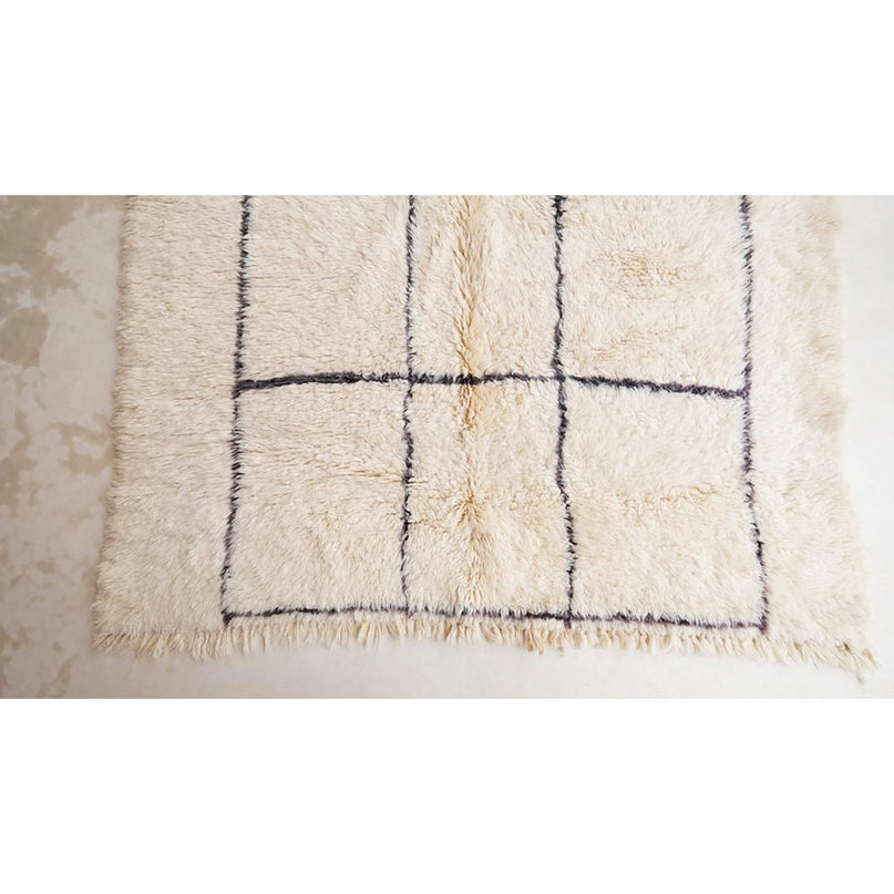 Zuiver wollen Marokkaans Berber-tapijt 174 x 254 cm