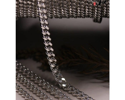 Tijdloze Cubaanse ketting - 5 mm breed