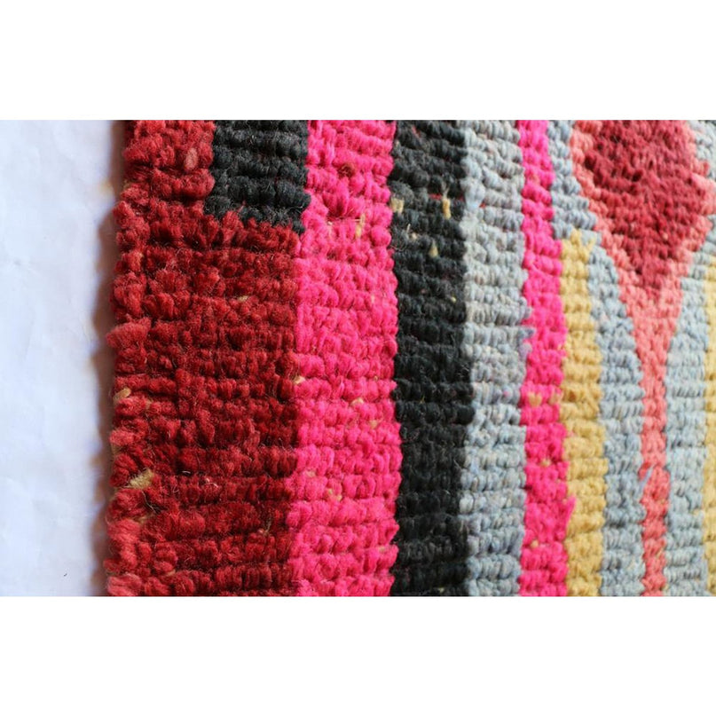 Zuiver wollen Marokkaans Berber halkleed 75 x 402 cm