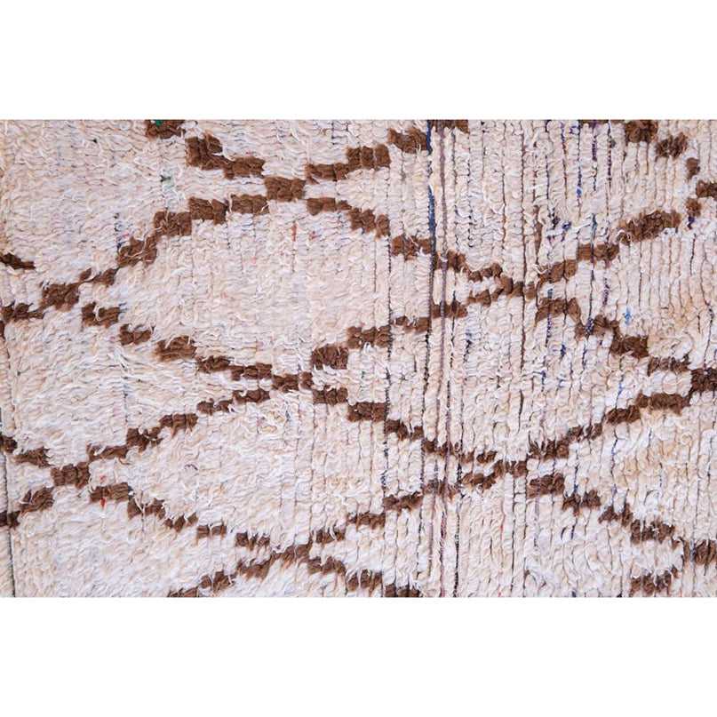 Zuiver wollen Marokkaans Berber-tapijt 98 x 278 cm