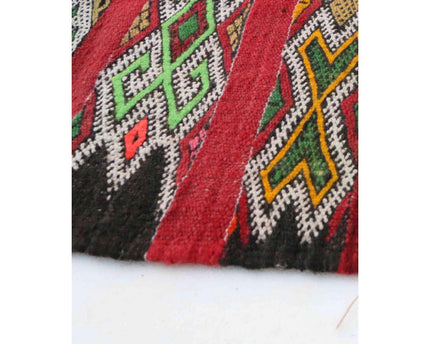 Marokkaans Berberkleed van wol en katoen 93 x 214 cm