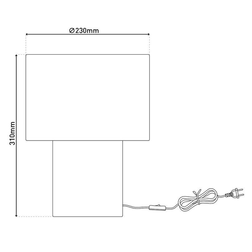 Tabellamp "Fluffy" met tekstbladen en voet in groen, E27, ca. 31 cm hoog