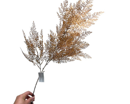 Herfstserie Perzische bladeren | Zijden kunstbloem | Lengte 96cm  1pcs