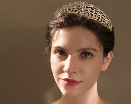 Queen Royal Crown Style Crystal Tiaras