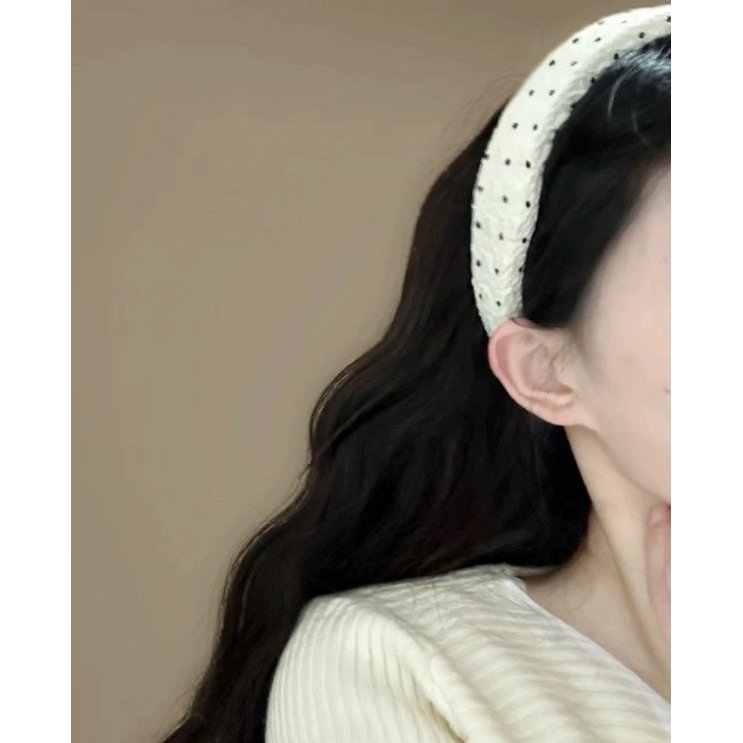 Elegante Polka Dot-hoofdband