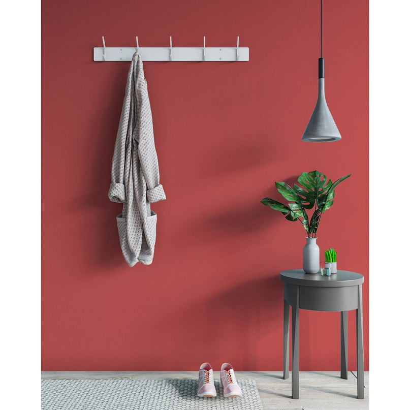 Gorillz Mystiek Five - Industriële - Wandkapstok - Muur Kapstok - Wit