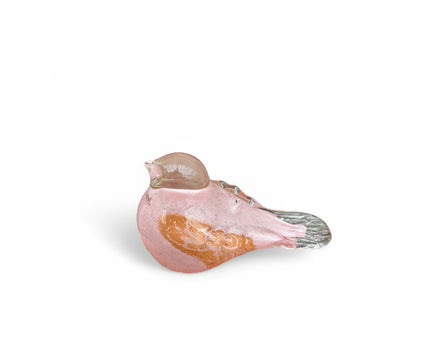 Roze kunstglasvogel