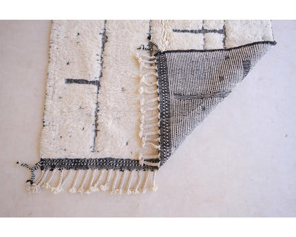 Zuiver wollen Marokkaans Berber-tapijt 152 x 244 cm