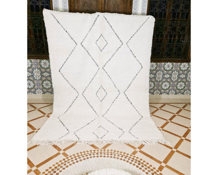 Authentiek Berber vloerkleed in Kenitra wol 200 x 280 cm