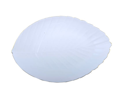 37 cm witte plaatpresentatieplaat
