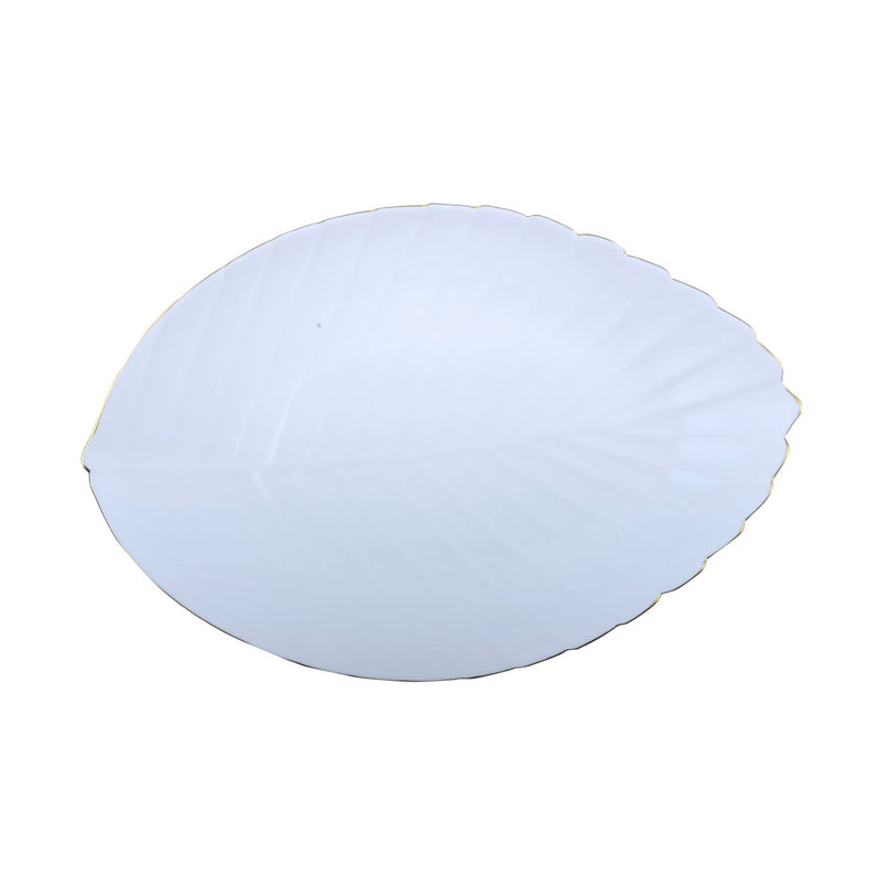 37 cm witte plaatpresentatieplaat