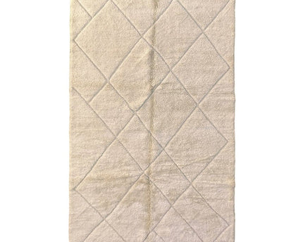 Eigentijds wollen Berberkleed 177 x 302 cm