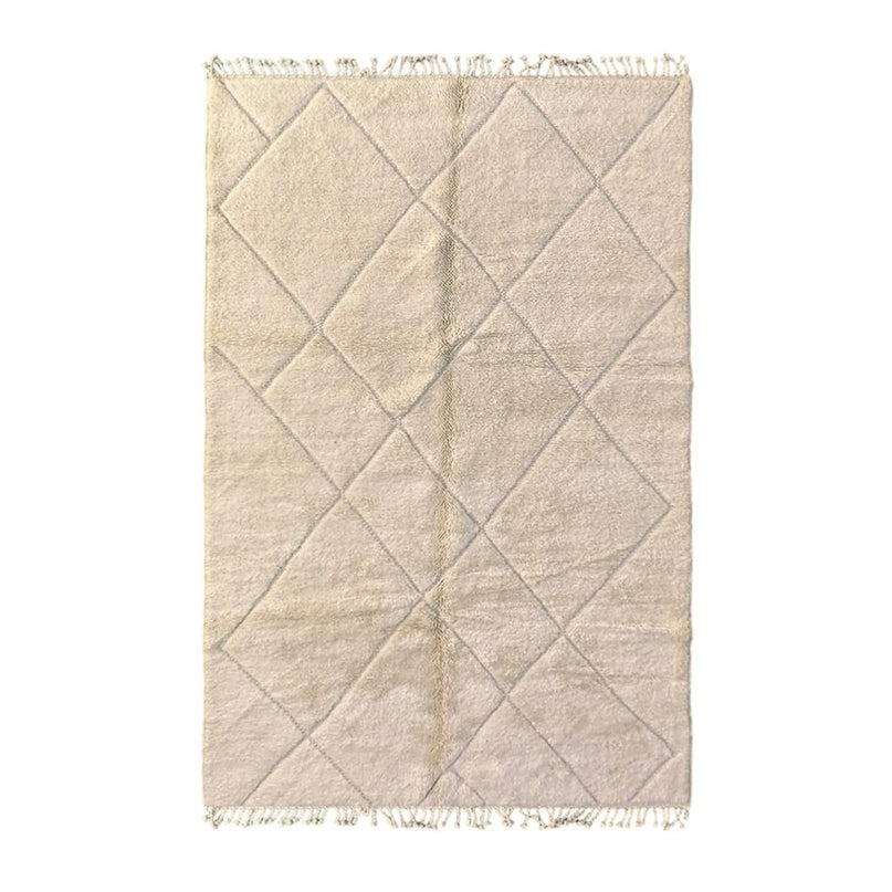 Eigentijds wollen Berberkleed 177 x 302 cm