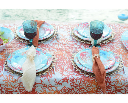 Corail melamine dessertplaat 23x23x2cm