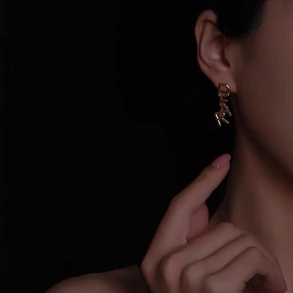 Romantische lieve brief oorbellen