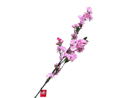 Artificial flowers Pink Prunus serrulata 'Kanzan' | Zijden kunstbloem | Lengte 110 1pcs
