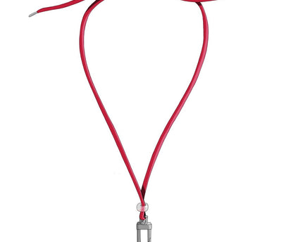 Lange ketting Eve katoenen ring (bril/badge houder)