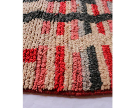 Zuiver wollen Marokkaans Berber halkleed 71 x 353 cm