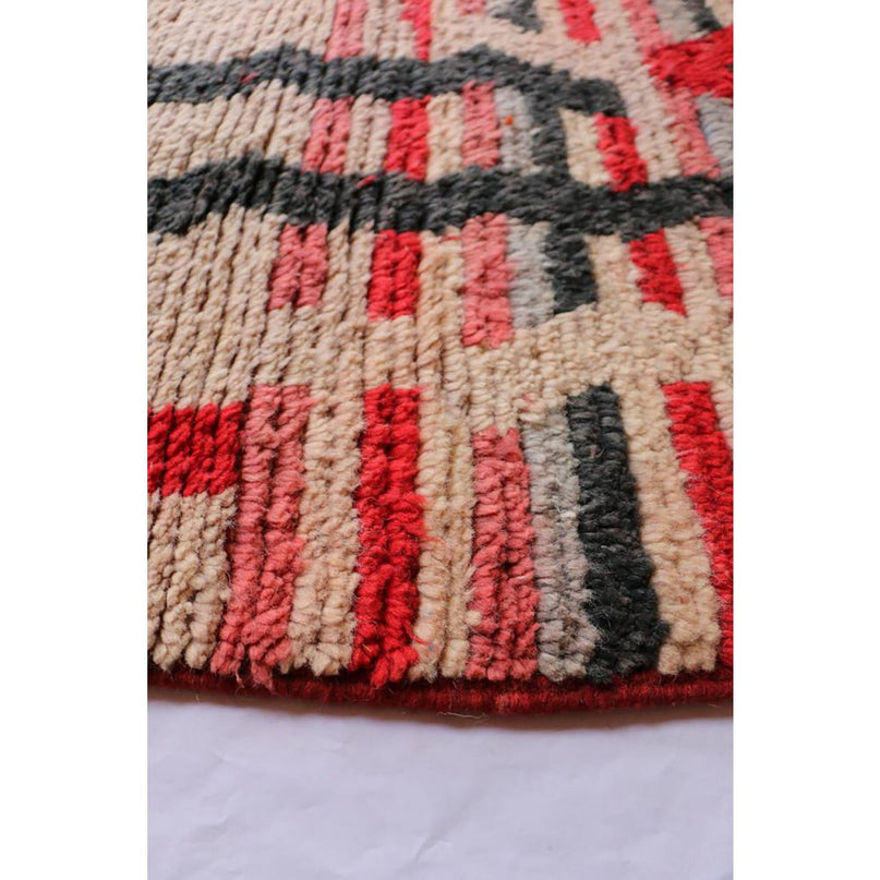 Zuiver wollen Marokkaans Berber halkleed 71 x 353 cm