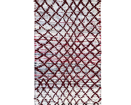 Zuiver wollen Marokkaans Berberkleed 97 x 177 cm