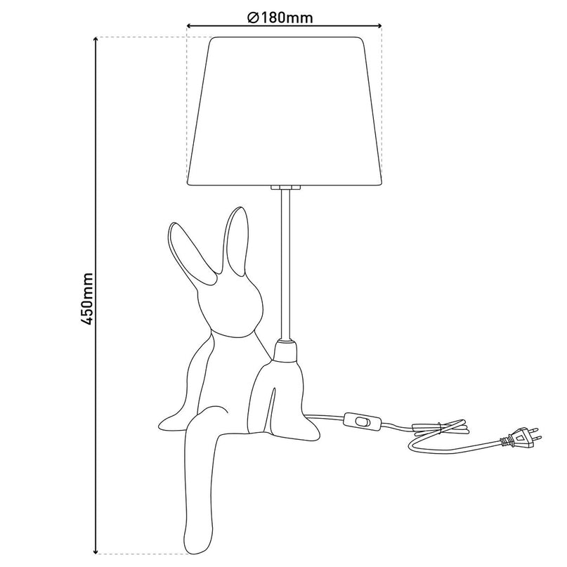 Tafellamp "helge" Ø 18 cm, hoogte ca. 45 cm, gemaakt van keramiek in zwart en gouden, zwarte tekstbladen