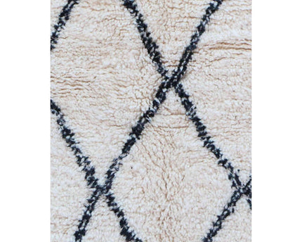 Zuiver wollen Marokkaans Berber-tapijt 133 x 250 cm