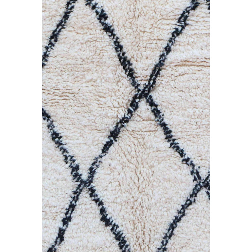 Zuiver wollen Marokkaans Berber-tapijt 133 x 250 cm