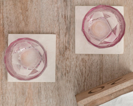 Marmeren onderzetter MEWALI set van 4 of 8
