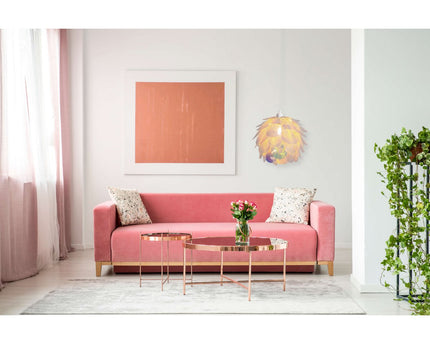 Hanger lamp "fora" gemaakt van metaal en iriserend plastic, e27 socket, verlichting voor woonkamer, eetkamer en kantoor, Ø40 cm