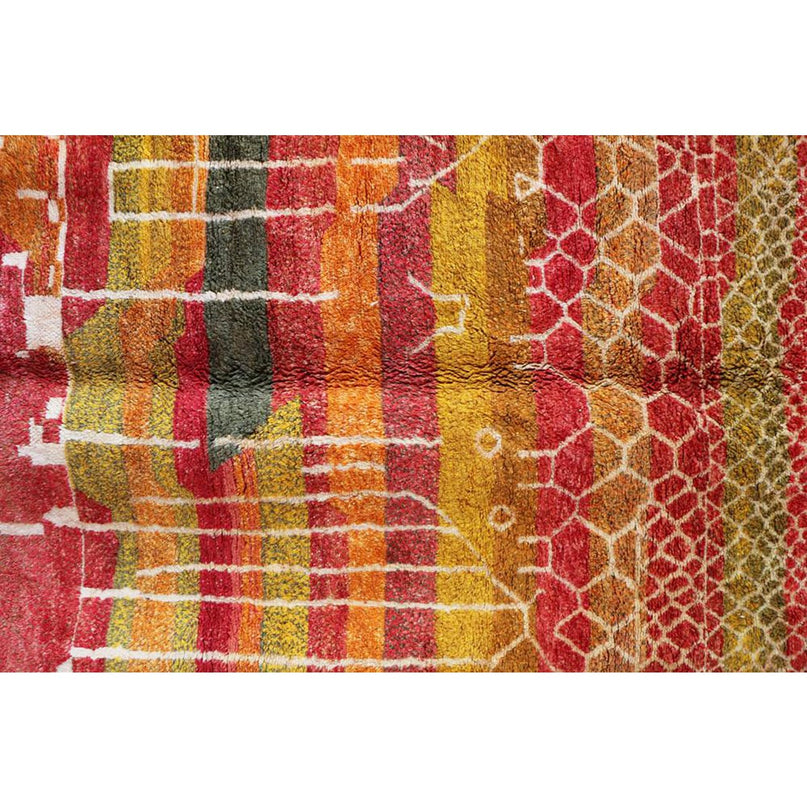 Zuiver wollen Marokkaans Berberkleed 217 x 302 cm