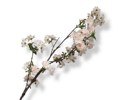 Japanese cherry blossom pink white-01 | Zijden kunstbloem | Lengte  105cm   1pcs