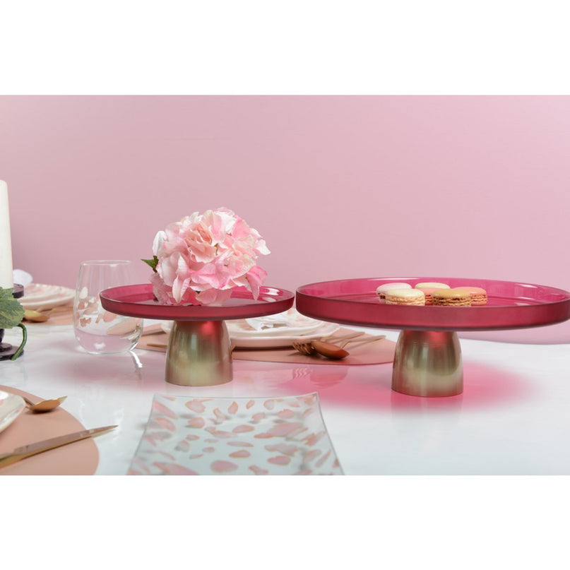 Raspberry Cake Dish Dore 28 cm