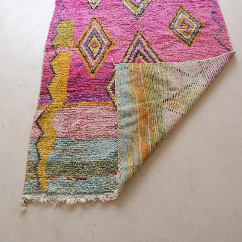 Zuiver wollen Marokkaans Berber-tapijt 193 x 283 cm
