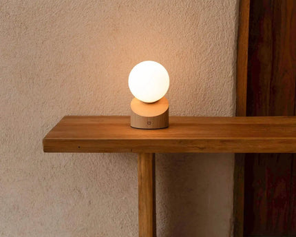 Morris stijlvolle oplaadbare lamp – draadloos, dimbaar, milieuvriendelijk ontwerp